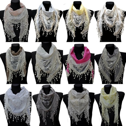 Cotton stola halstuch - cotton,
